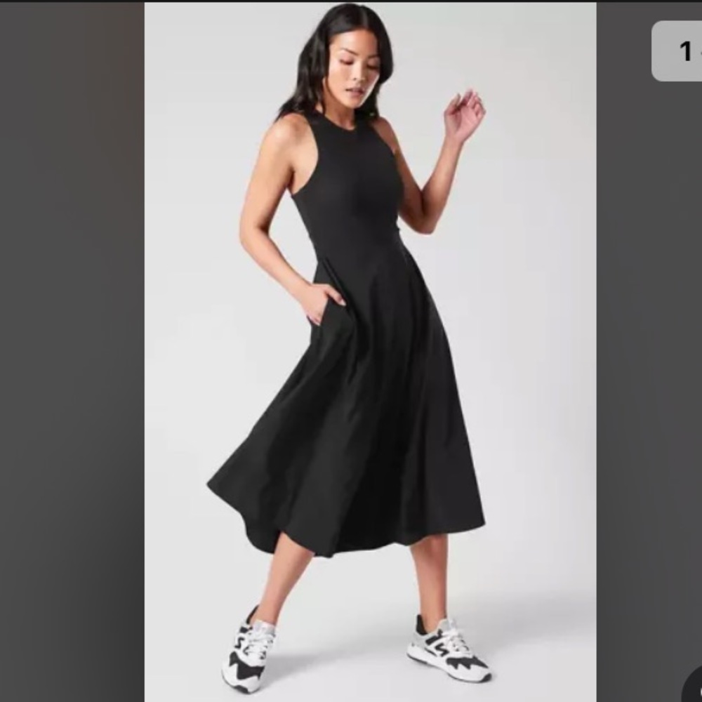 ATHLETA Winona Midi Support Dress